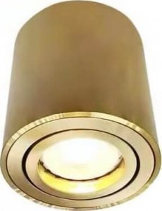 Lampa sufitowa Auhilon Złota lampa sufitowa Mini metalowa tuba downlight do pokoju 1
