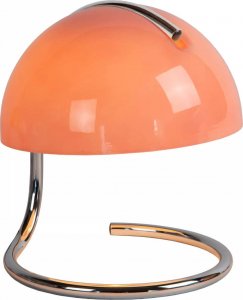 Lampa stołowa Lucide Stojąca lampa biurkowa Cato z metalu do salonu różowa złota 1