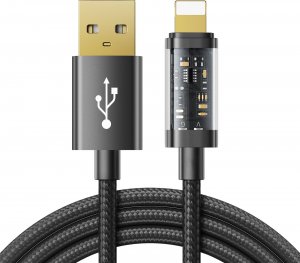 Kabel USB Joyroom USB-A - Lightning 1.2 m Czarny (JYR454) 1