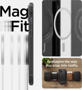 Spigen Etui Spigen Rugged Armor Mag MagSafe Apple iPhone 14 Matte Black 6
