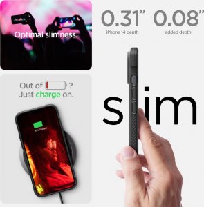Spigen Etui Spigen Rugged Armor Mag MagSafe Apple iPhone 14 Matte Black 7