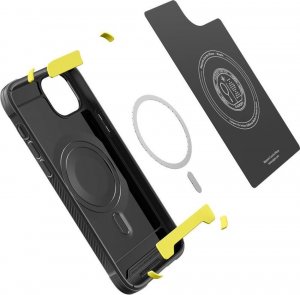 Spigen Etui Spigen Rugged Armor Mag MagSafe Apple iPhone 14 Matte Black 9