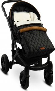 Sensillo ŚPIWOREK PIKOWANY POLAR BLACK DO WÓZKA 5