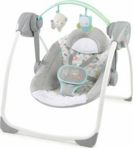 Ingenuity Fotel bujany Ingenuity Comfort 2 Go  Compact Swing Fanciful Forest 1