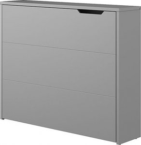 Biurko Selsey SELSEY Biurko zamykane WORK CONCEPT 115x27 cm szare lewostronne 2