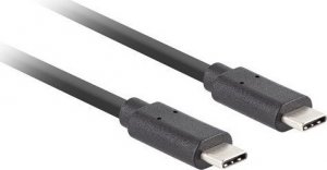 Kabel USB Lanberg USB-C - USB-C 1 m Czarny (CA-CMCM-32CU-0010-BK) 3