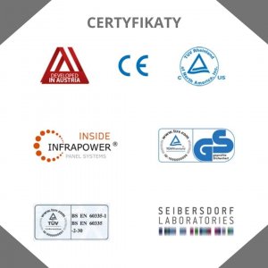 Grzejnik Greenie PW800 promiennikowy 800 W 5