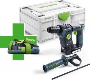 Młotowiertarka Festool BHC 18-Basic 18 V + akumulator 4 Ah (577057) 1