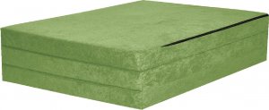 Galeriatrend Materac 195x120x9 Turystyczny Rozkładany XL zielony 2
