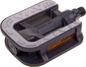 Xingtai City Pedały antypoślizgowy z tworzywa 9/16" czarne-łożyska kulkowe Uniwersalny 2