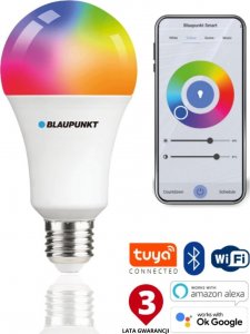 Blaupunkt Żarówka LED E27 9W Smart WIFI 3000K-6500K Multicolor 2
