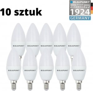 Blaupunkt Zestaw 10 sztuk - Blaupunkt Żarówki LED E14 6,8W barwa ciepła 1