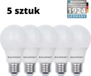 Blaupunkt Zestaw 5 sztuk - Blaupunkt Żarówki LED E27 8,5W barwa ciepła 1