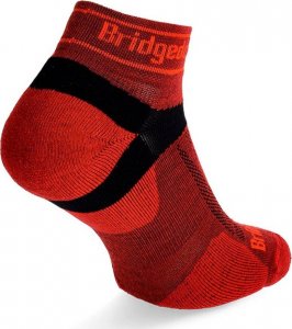 Bridgedale Skarpety do biegania Bridgedale Ultra Lt T2 Merino Sport Low - red 48+ 2
