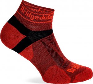 Bridgedale Skarpety do biegania Bridgedale Ultra Lt T2 Merino Sport Low - red 36 - 39 4