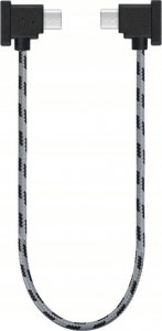 Kabel USB BRDRC microUSB - microUSB 0.3 m Czarno-szary 2