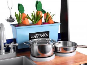 Jokomisiada Loft Kuchnia drewniana dla dzieci lodówka ZA4129 12