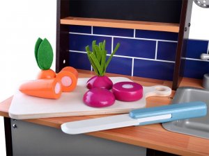 Jokomisiada Loft Kuchnia drewniana dla dzieci lodówka ZA4129 13