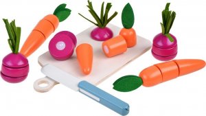 Jokomisiada Loft Kuchnia drewniana dla dzieci lodówka ZA4129 10