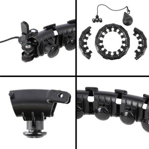 HMS HHW01 BLACK HULA HOP Z WYPUSTKAMI I OBCIĄŻNIKIEM 6