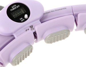 HMS Hula-Hop z wypustkami, obciążnikiem i licznikiem HHW09 HMS fioletowy 13