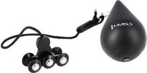 HMS Hula-Hop z wypustkami i obciążnikiem HHW01 HMS czarny 15