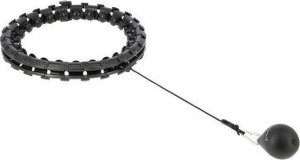 HMS Hula-Hop z wypustkami i obciążnikiem HHW01 HMS czarny 10