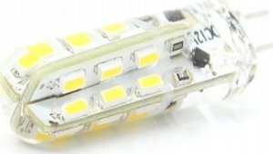 Tech-Led ŻARÓWKA LED GU-4 24 smd 12V 3WAT CIEPŁA DC W-WA 1