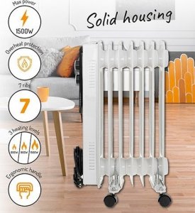 Grzejnik Adler AD 7815 olejowy 600 W 11