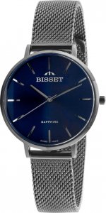 Zegarek Bisset Szwajcarski zegarek damski Bisset BSBF32 grafitowy gt 1