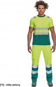 CERVA MONZON HV - t-shirt - żółty-zielony XS 1