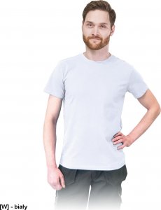 R.E.I.S. TSRSLIM - t-shirt męski o dopasowanym kroju, 100% bawełna - biały M 1