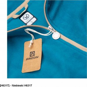Ardon ARDON FLORET - bluza polarowa damska - Niebieski H6317 L 3