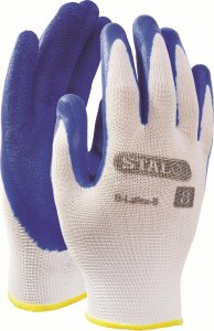 Stalco "S-Latex B Eco" - rękawice Poliestrowe 7 1