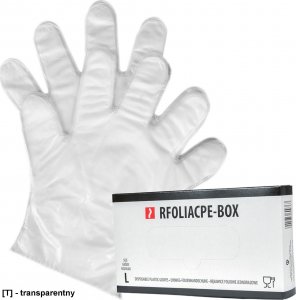 R.E.I.S. RFOLIACPE-BOX - Rękawice foliowe 1