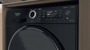 Suszarka do ubrań Hotpoint Hotpoint Washing Machine With Dryer NDD 11725 BDA EE Energy efficiency class E, Front loading, Washing capacity 11 kg, 1551 RPM, Depth 61 cm, Width 60 cm, Display, LCD, Drying system, Drying capacity 7 kg, Steam function, Black 6