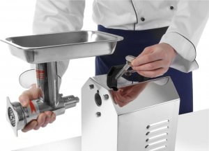 Maszynka do mielenia mięsa Hendi Wilk profesjonalna maszynka do mięsa Top Line 12 550W 150kg/h 2