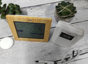 Stacja pogodowa JVD Stacja pogody JVD RB9233.1 pamięć 5