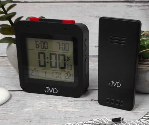 Stacja pogodowa JVD Zegar budzik RB3552.2 Sonda zewnętrzna 4