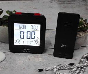 Stacja pogodowa JVD Zegar budzik RB3552.2 Sonda zewnętrzna 5