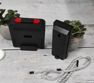 Stacja pogodowa JVD Zegar budzik RB3552.2 Sonda zewnętrzna 7