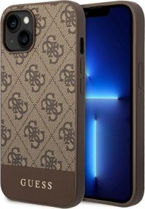 Guess Guess Etui Iphone 14 Plus Brązowy Stripe Collection 1