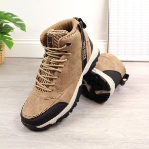 Buty trekkingowe męskie Big Star KK174283 beżowe r. 43 4