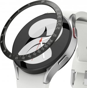 Ringke Ringke Bezel Styling etui ramka koperta pierścień Samsung Galaxy Watch 5 40mm / 4 40mm czarny (stal nierdzewna) (GW4-40-03) 1