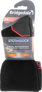 Bridgedale Skarpety wodooszczelne Bridgedale StormSock Heavy Knee - black/red 44 - 47 2