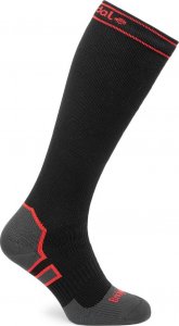Bridgedale Skarpety wodooszczelne Bridgedale StormSock Heavy Knee - black/red 44 - 47 5