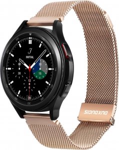 Dux Ducis Dux Ducis Magnetic Strap pasek do Samsung Galaxy Watch / Huawei Watch / Honor Watch (20mm band) magnetyczna opaska złoty (Milanese Version) 1