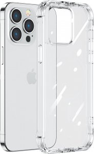Joyroom Joyroom Defender Series etui pokrowiec do iPhone 14 Pro pancerna obudowa z haczykami podstawką przezroczysty (JR-14H2) 1