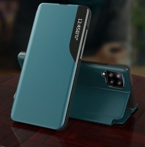 Hurtel Eco Leather View Case elegancki futerał etui z klapką i funkcją podstawki Samsung Galaxy M53 5G czarny 4