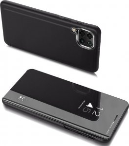 Hurtel Clear View Case futerał etui z klapką Samsung Galaxy M33 5G czarny 1